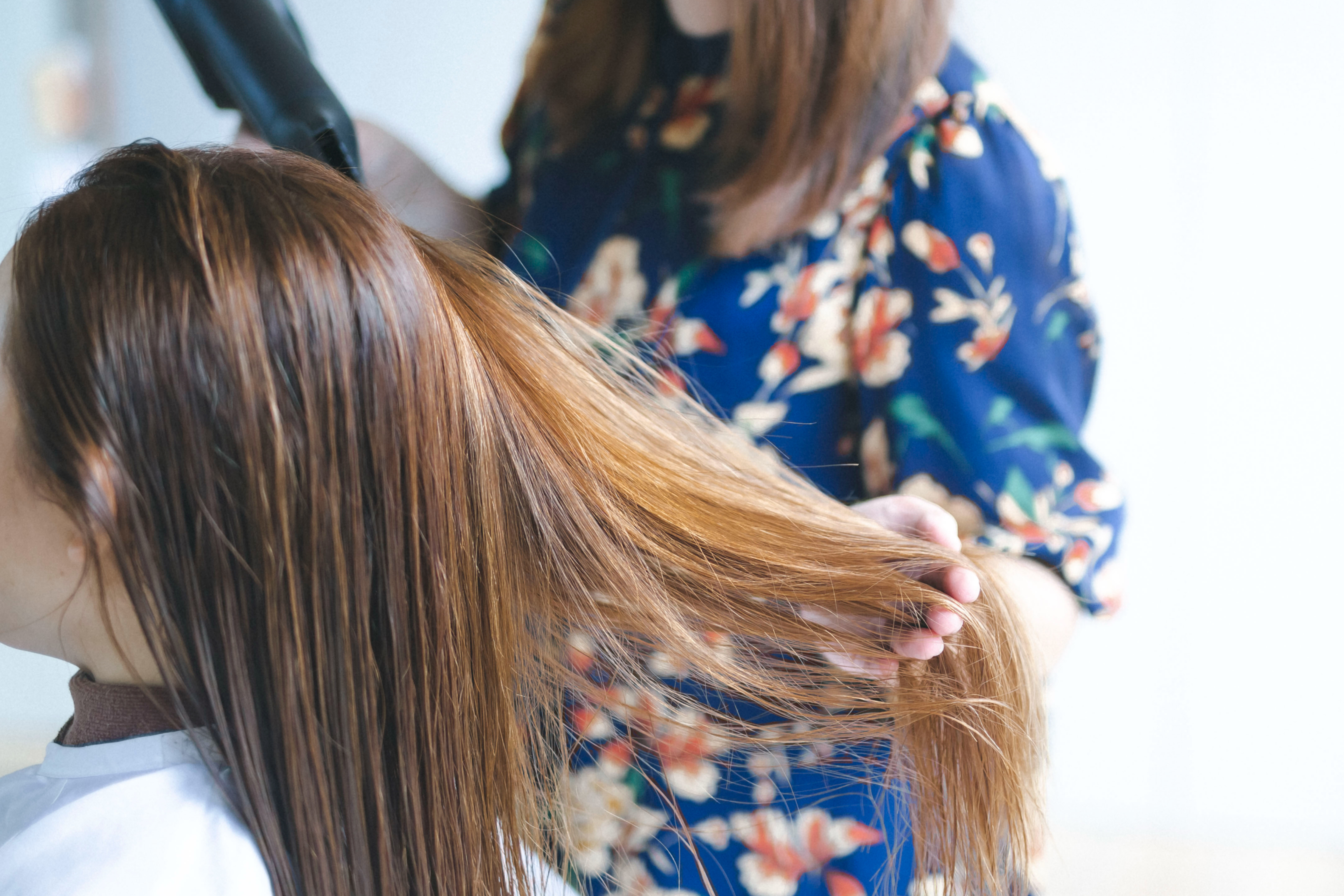 トリートメントのお陰で指通りも良くて嬉しいです。